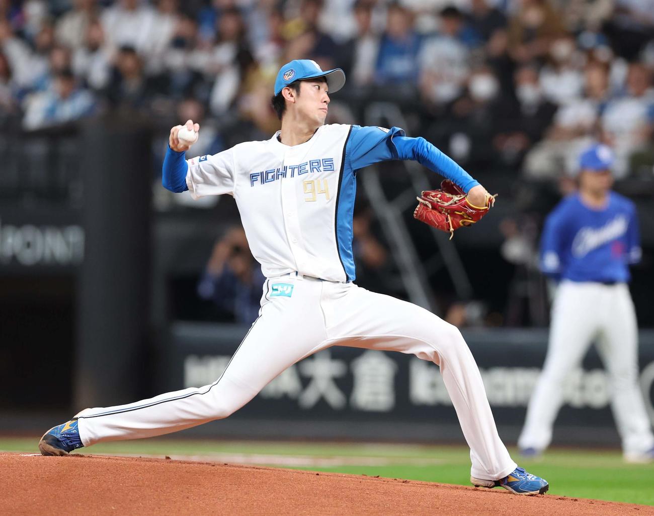 日本ハム福島蓮（2024年6月13日撮影）