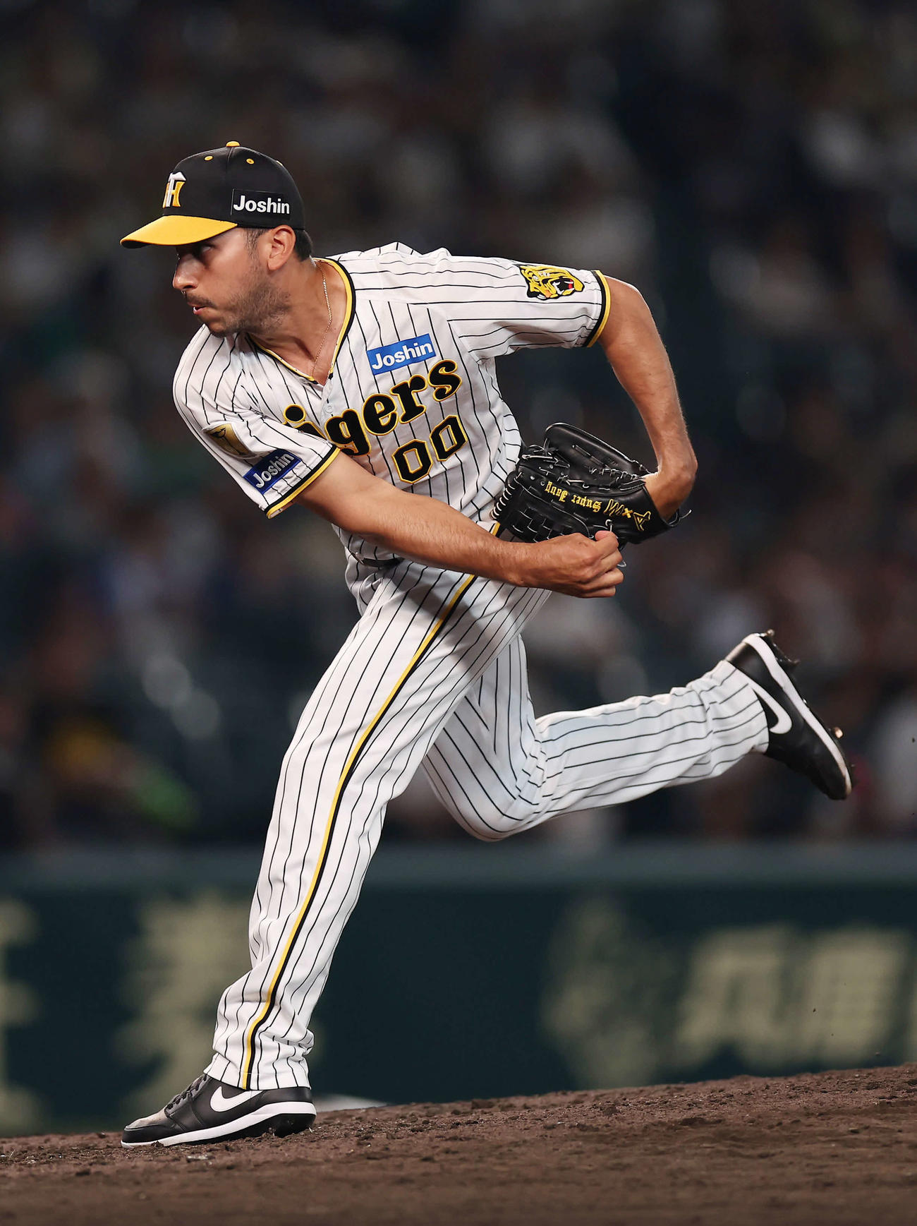 阪神対DeNA　力投する阪神3番手のゲラ（撮影・前田充）