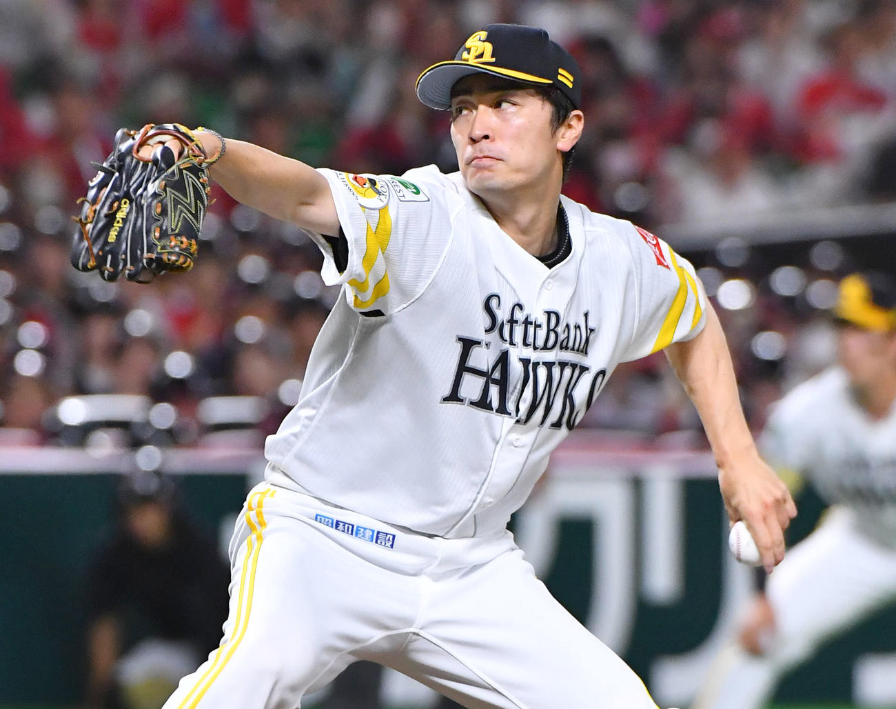 ソフトバンク和田毅（2024年6月2日撮影）