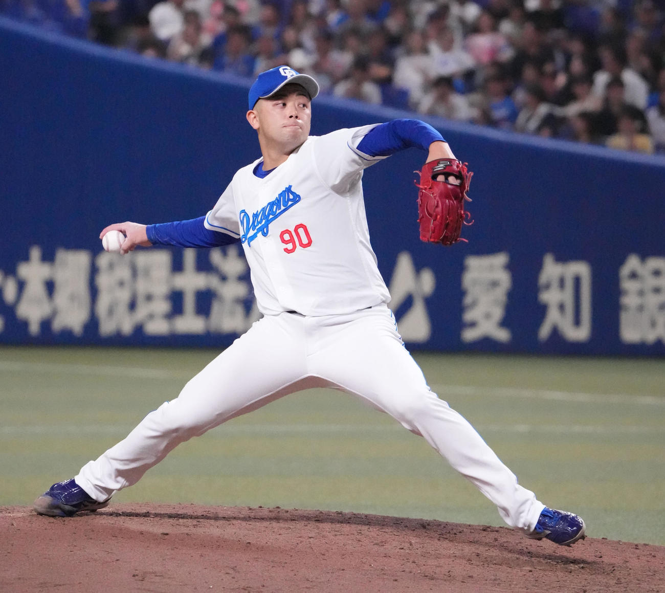 中日松山晋也（2024年7月6日撮影）