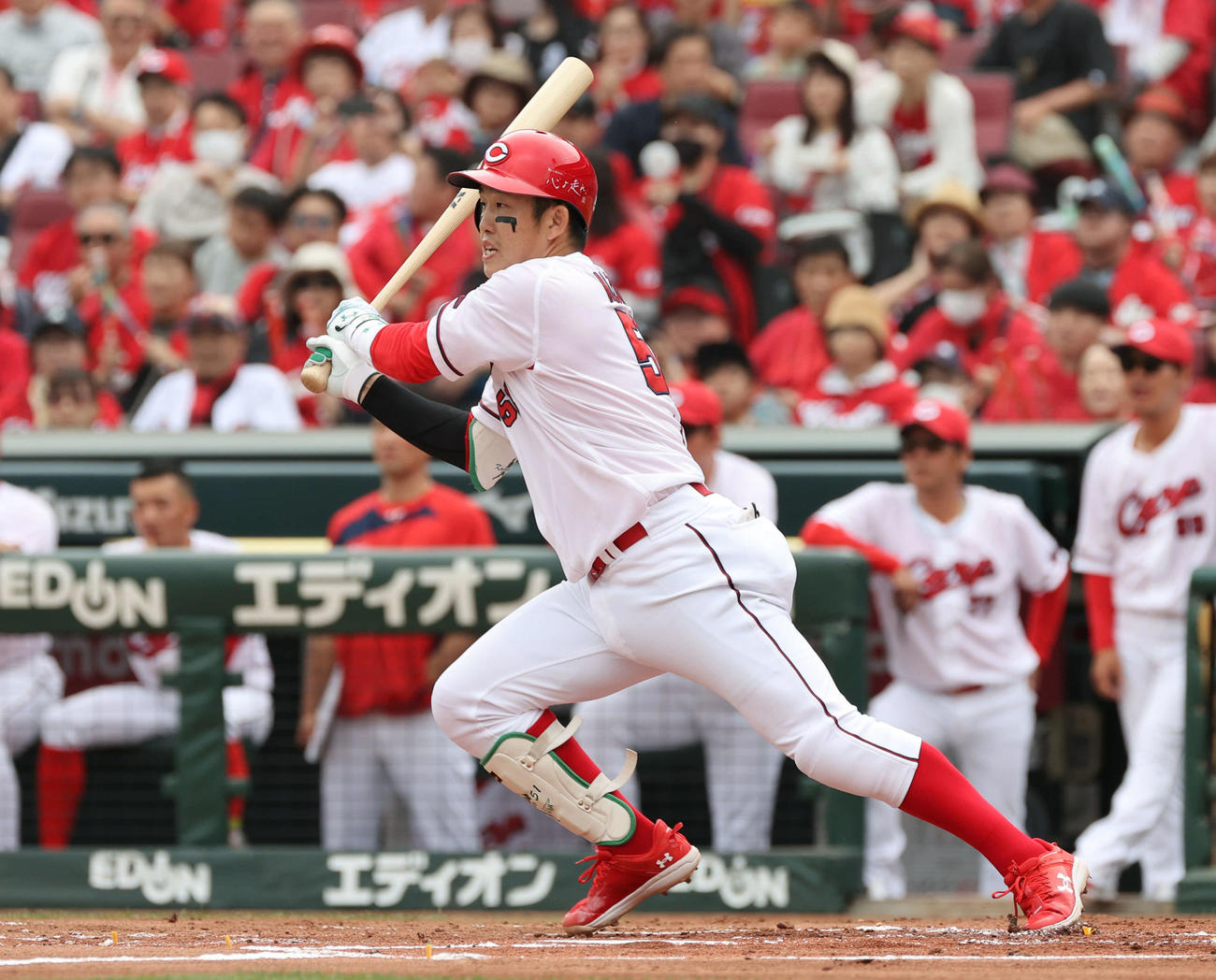 小園海斗（2024年6月8日撮影）