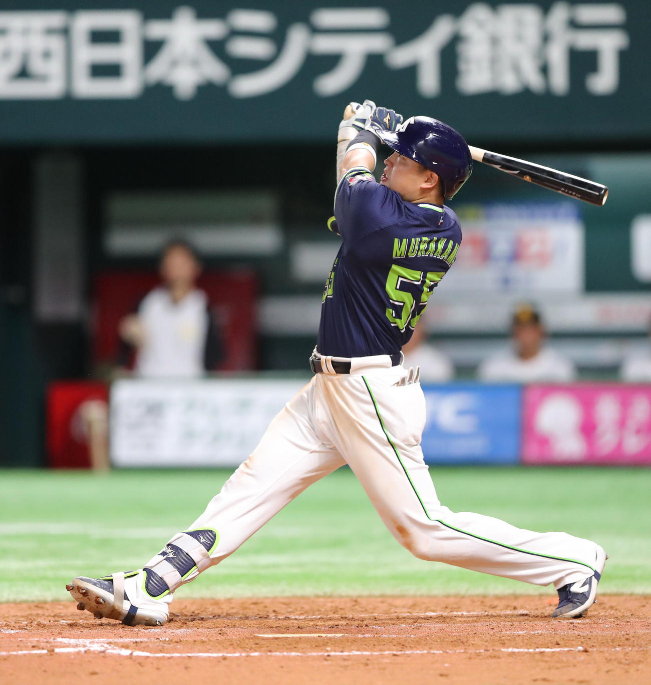 ヤクルト村上宗隆（2024年6月12日撮影）