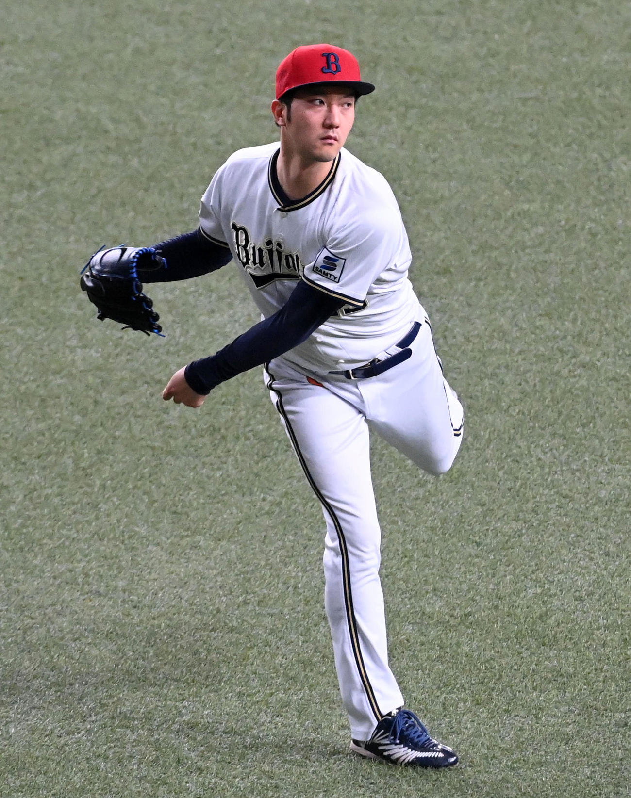 オリックス田嶋大樹（2024年6月19日撮影）