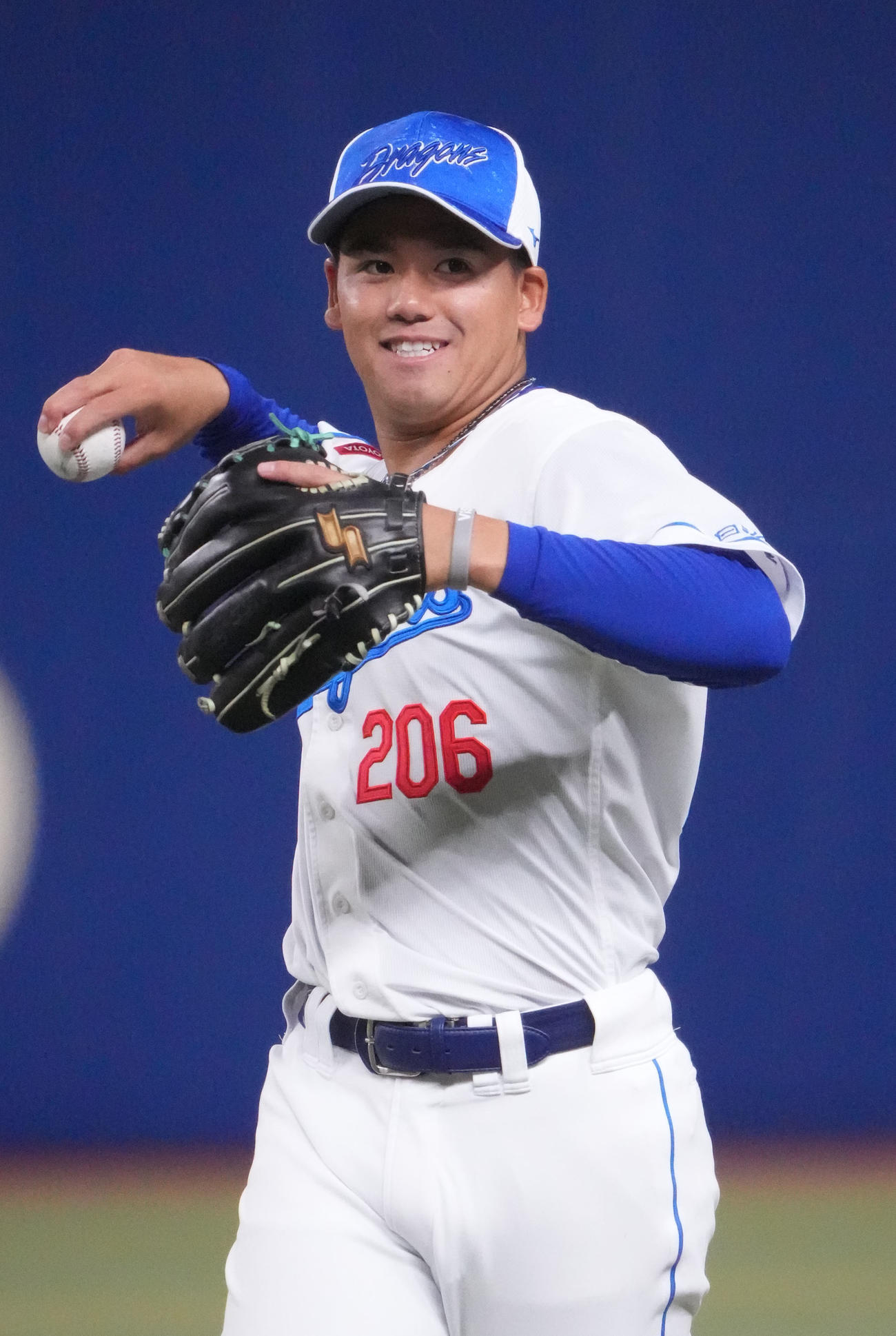 中日松木平優太（2024年7月8日撮影）