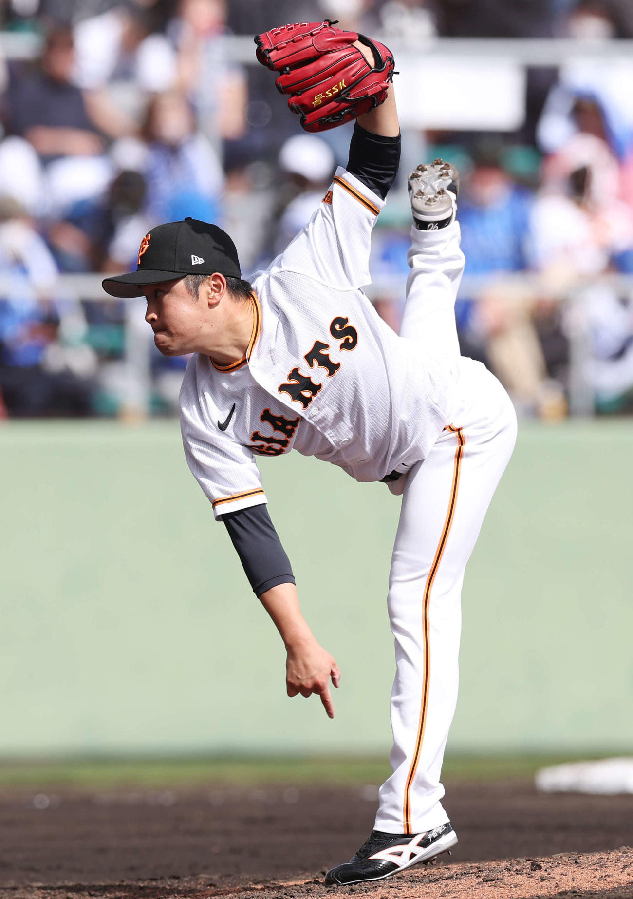 巨人戸田懐生（2023年2月26日撮影）