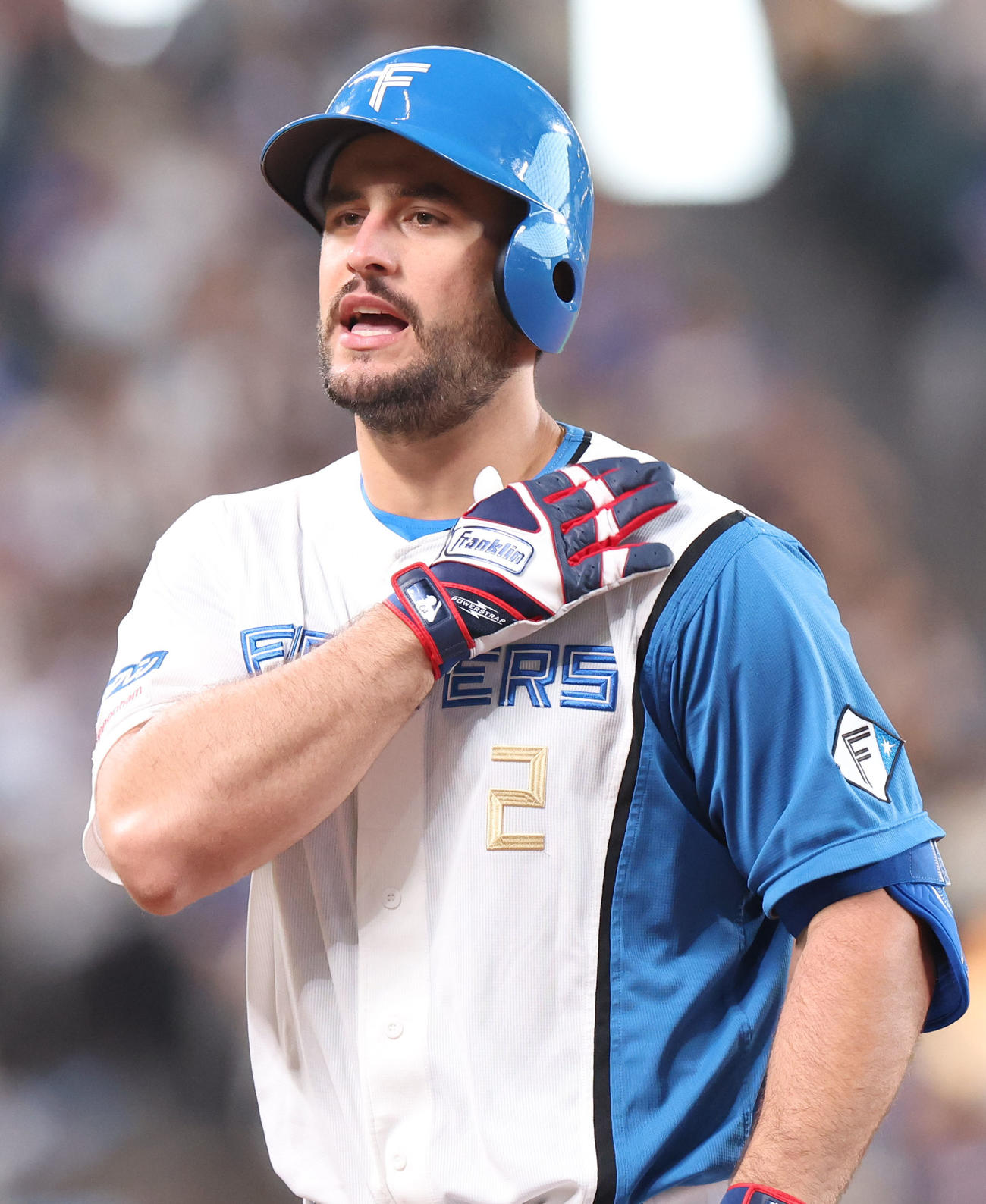 日本ハム・マルティネス（2024年6月12日撮影）