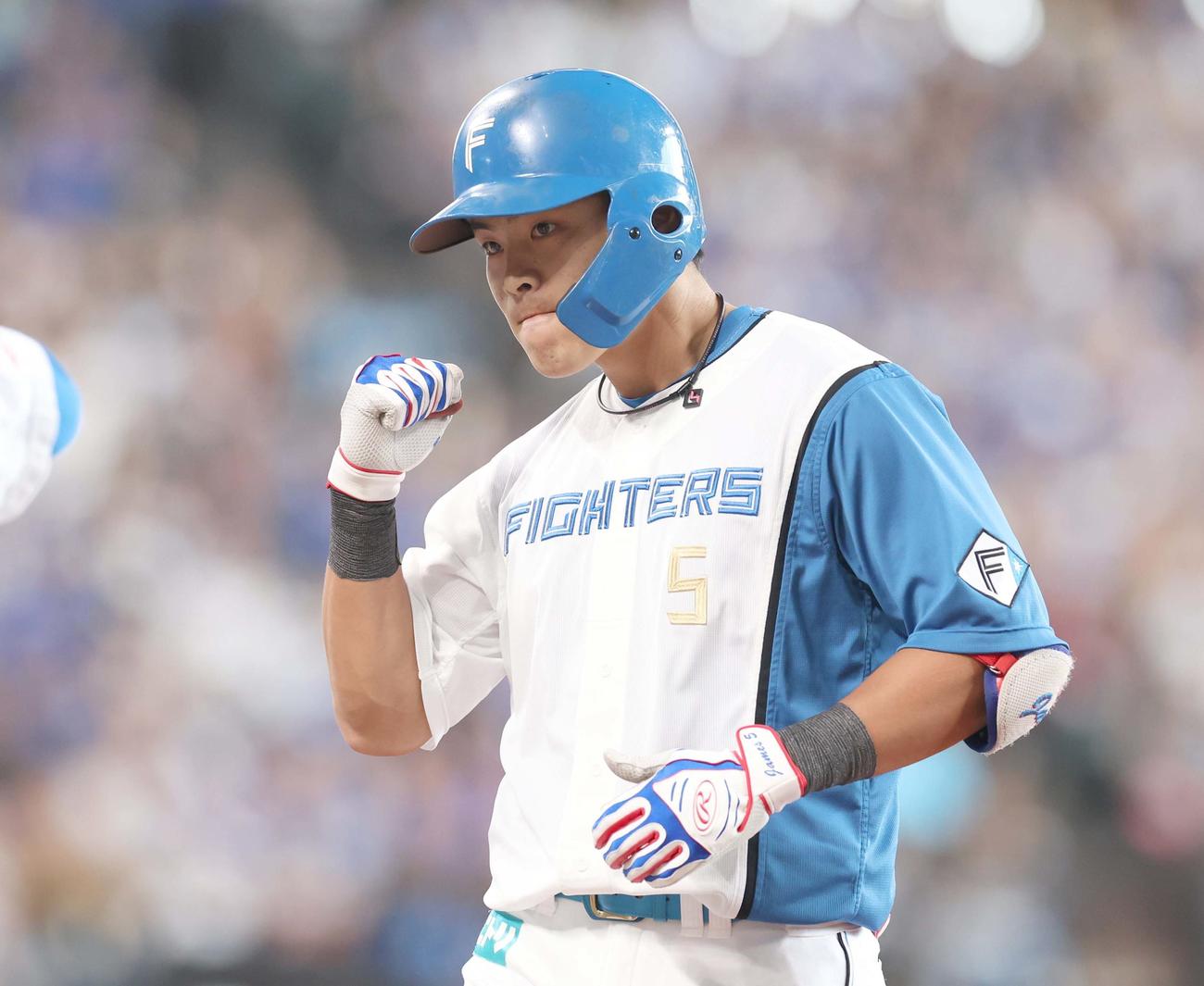 日本ハム野村佑希（2024年6月2日撮影）