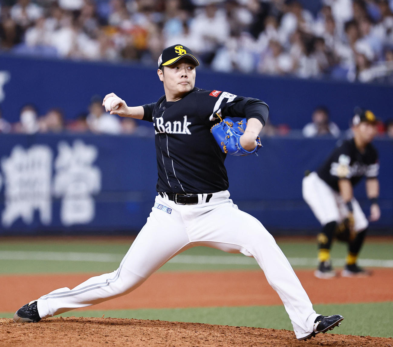 ソフトバンク松本裕樹（2024年7月10日撮影）