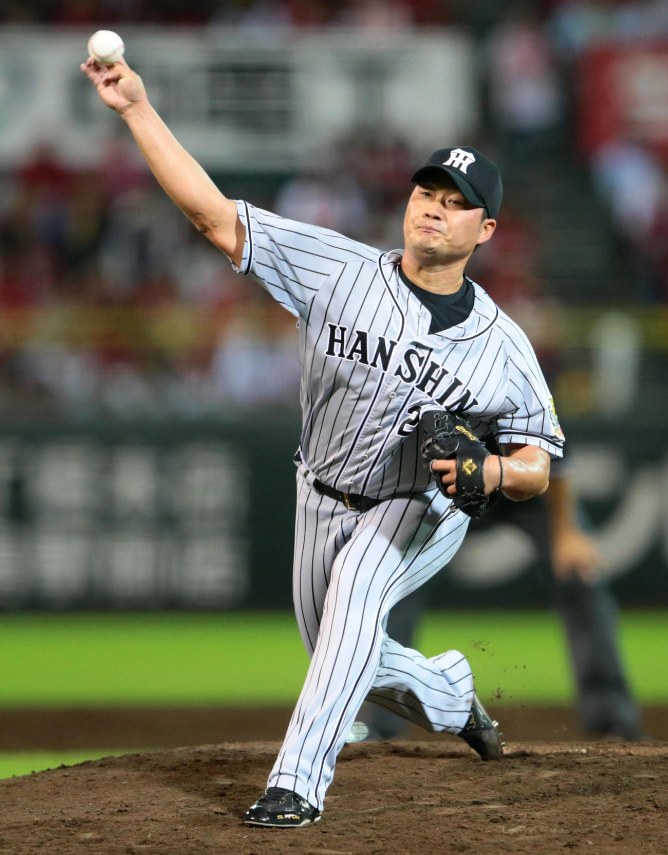 阪神時代の呉昇桓（2015年9月25日撮影）