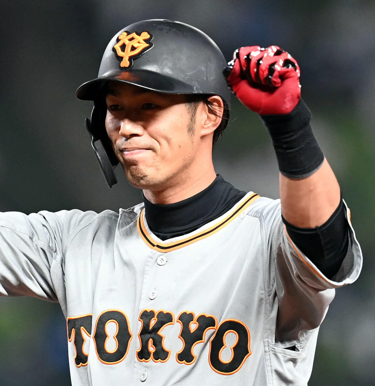 巨人立岡宗一郎（2022年6月9日撮影）