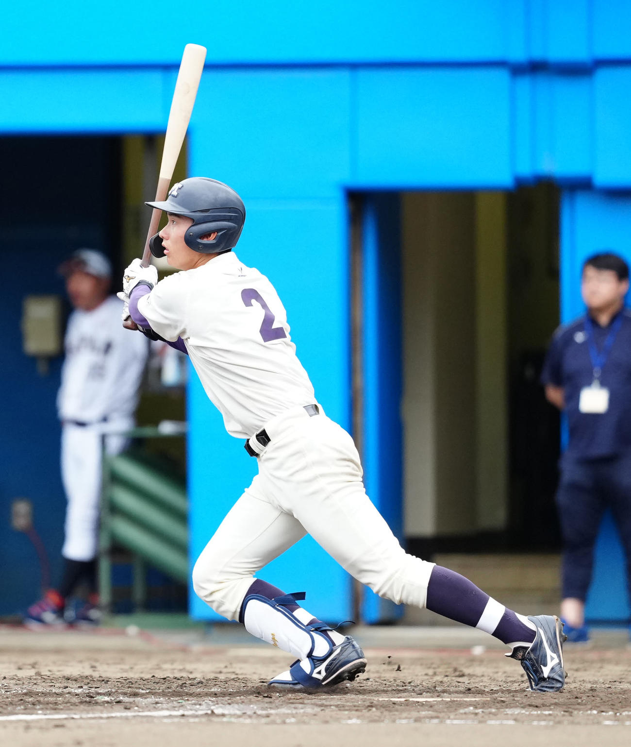 明大・小島大河（2024年6月22日撮影）