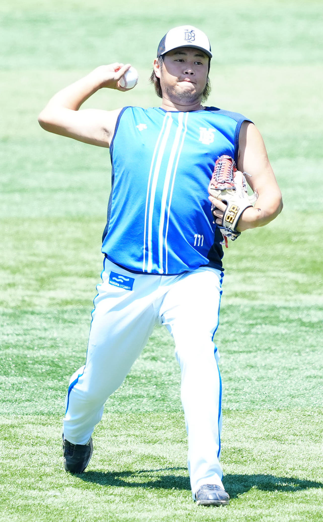 DeNA堀岡隼人（2024年6月撮影）