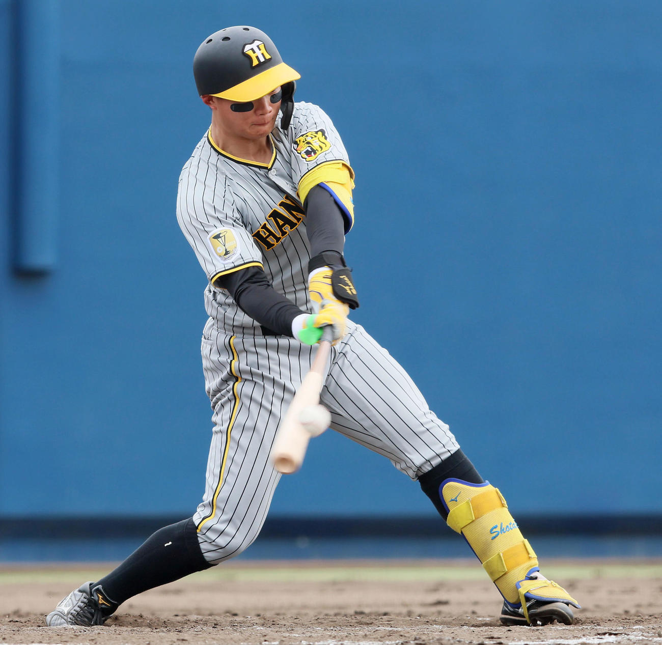 オリックス対阪神　5回表阪神2死、森下は右前打を放つ（撮影・加藤哉）