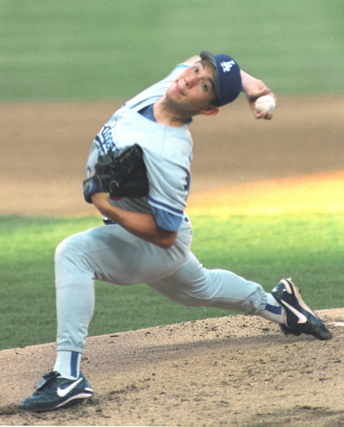 1995年大リーグオールスター　先発した野茂英雄（1995年7月11日撮影）
