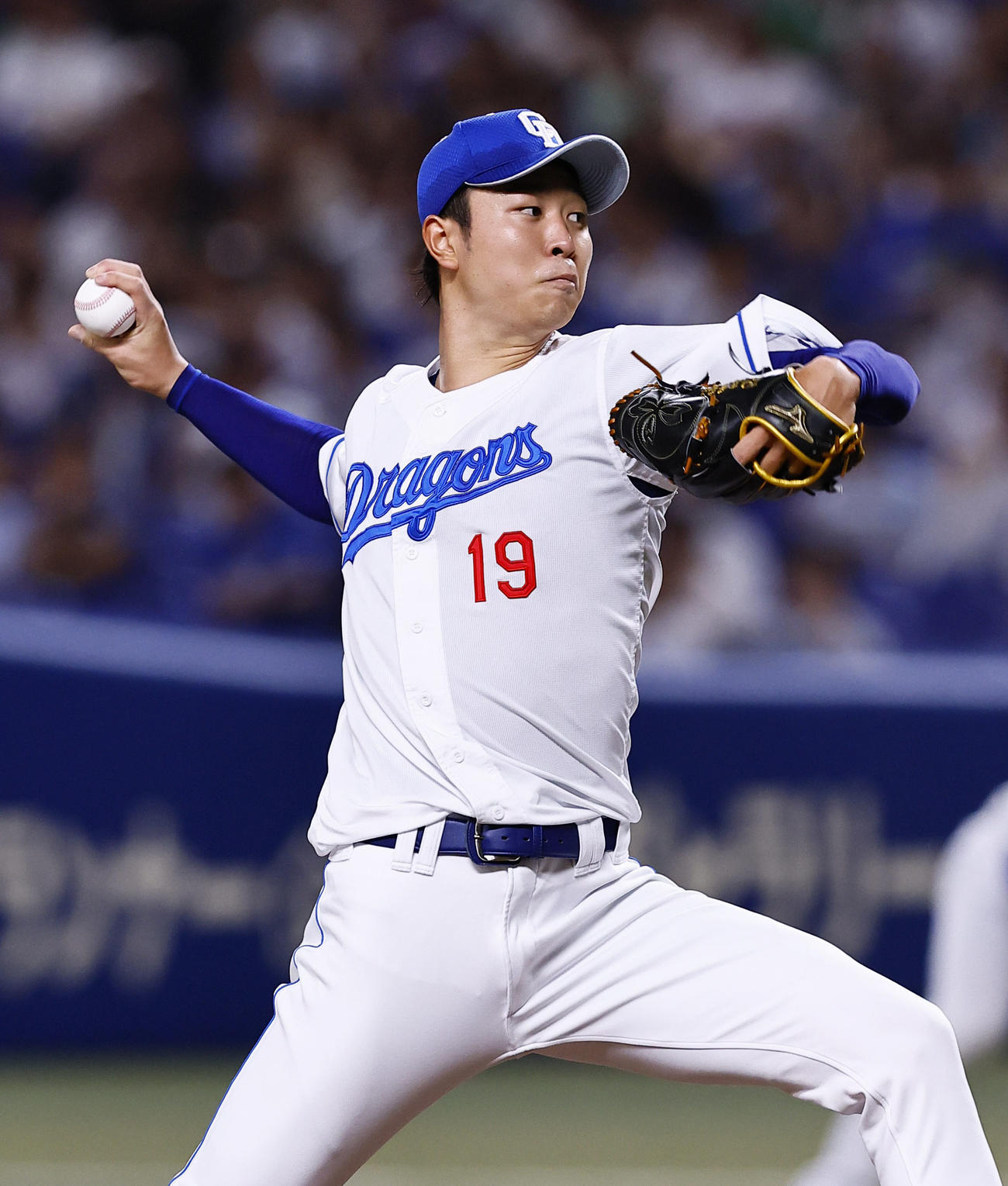 中日高橋宏斗（2024年7月12日撮影）