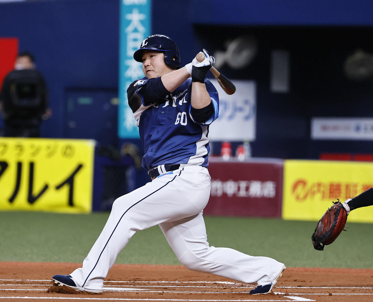 西武中村剛也（2024年4月25日撮影）