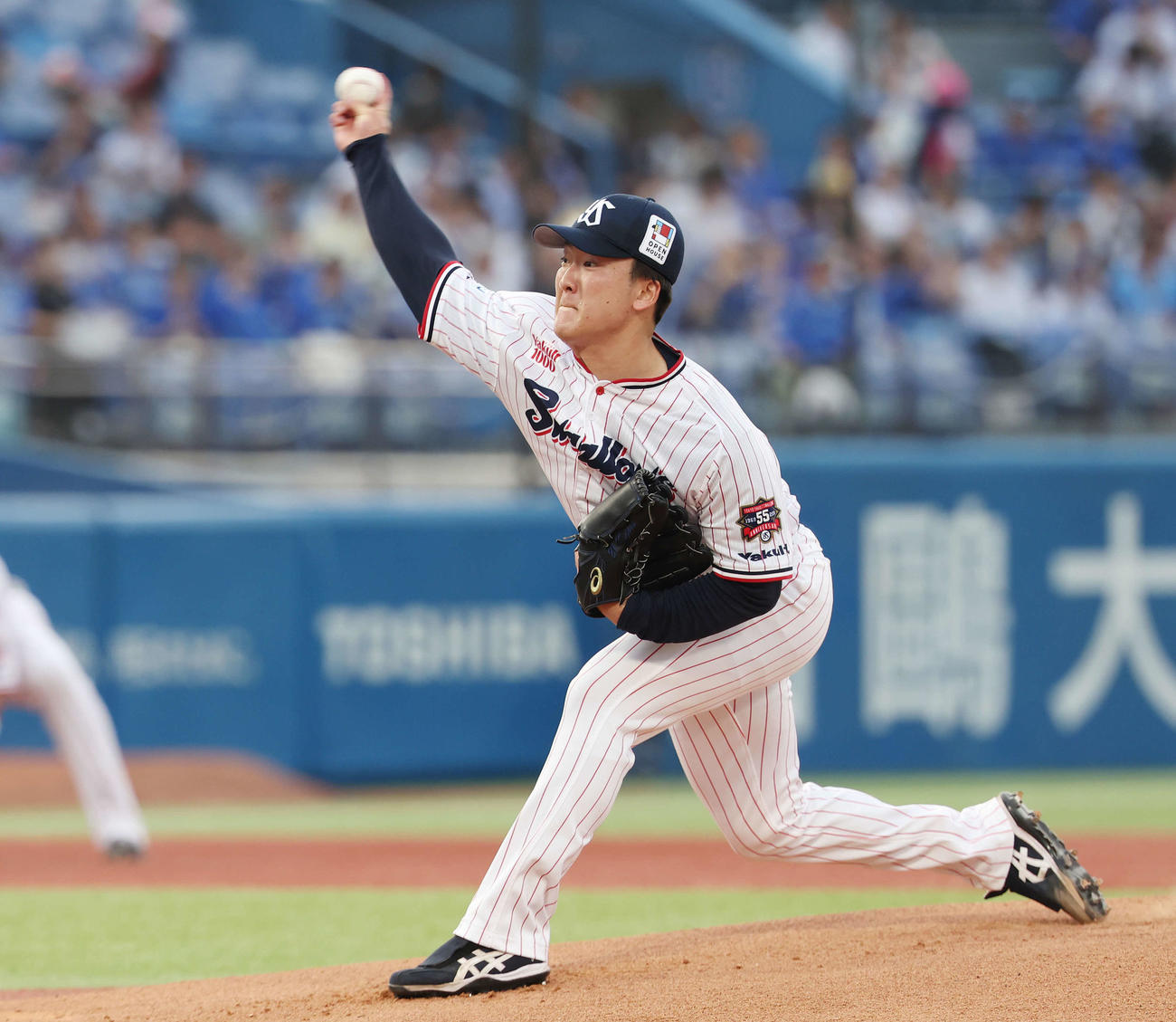 ヤクルト対DeNA　ヤクルト先発の吉村（撮影・宮地輝）