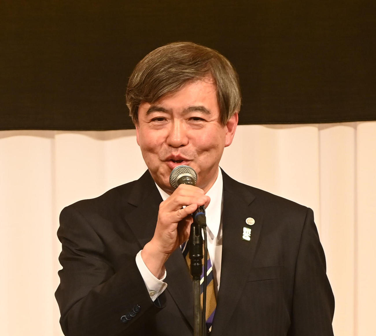 阪神杉山健博オーナー（2024年撮影）