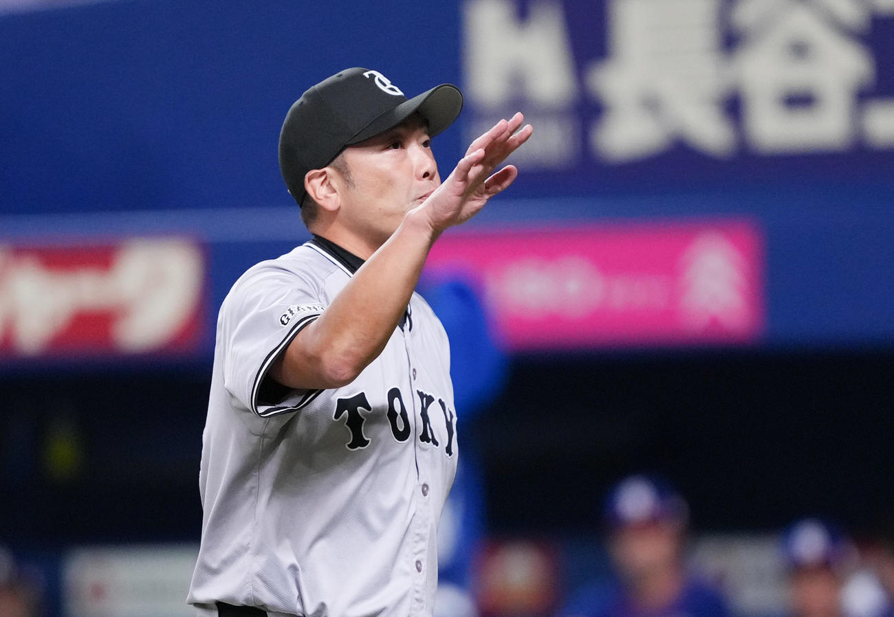 巨人阿部監督（2024年7月21日撮影）