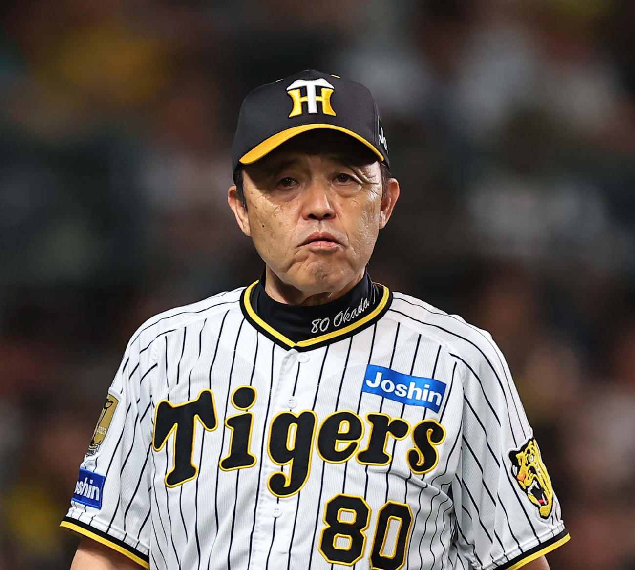 阪神岡田彰布監督（2024年7月撮影）