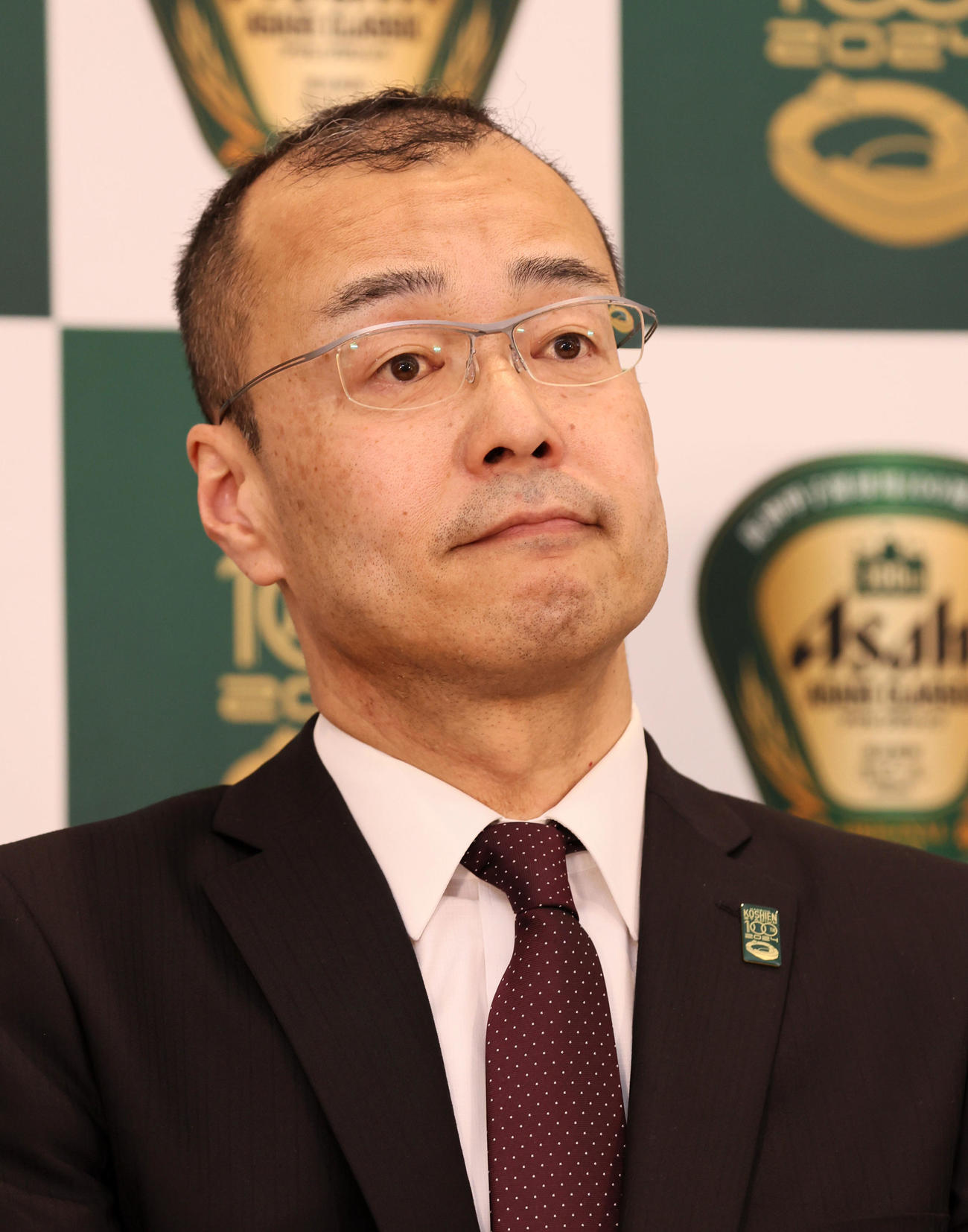 向井格郎甲子園球場長（2024年4月8日撮影）
