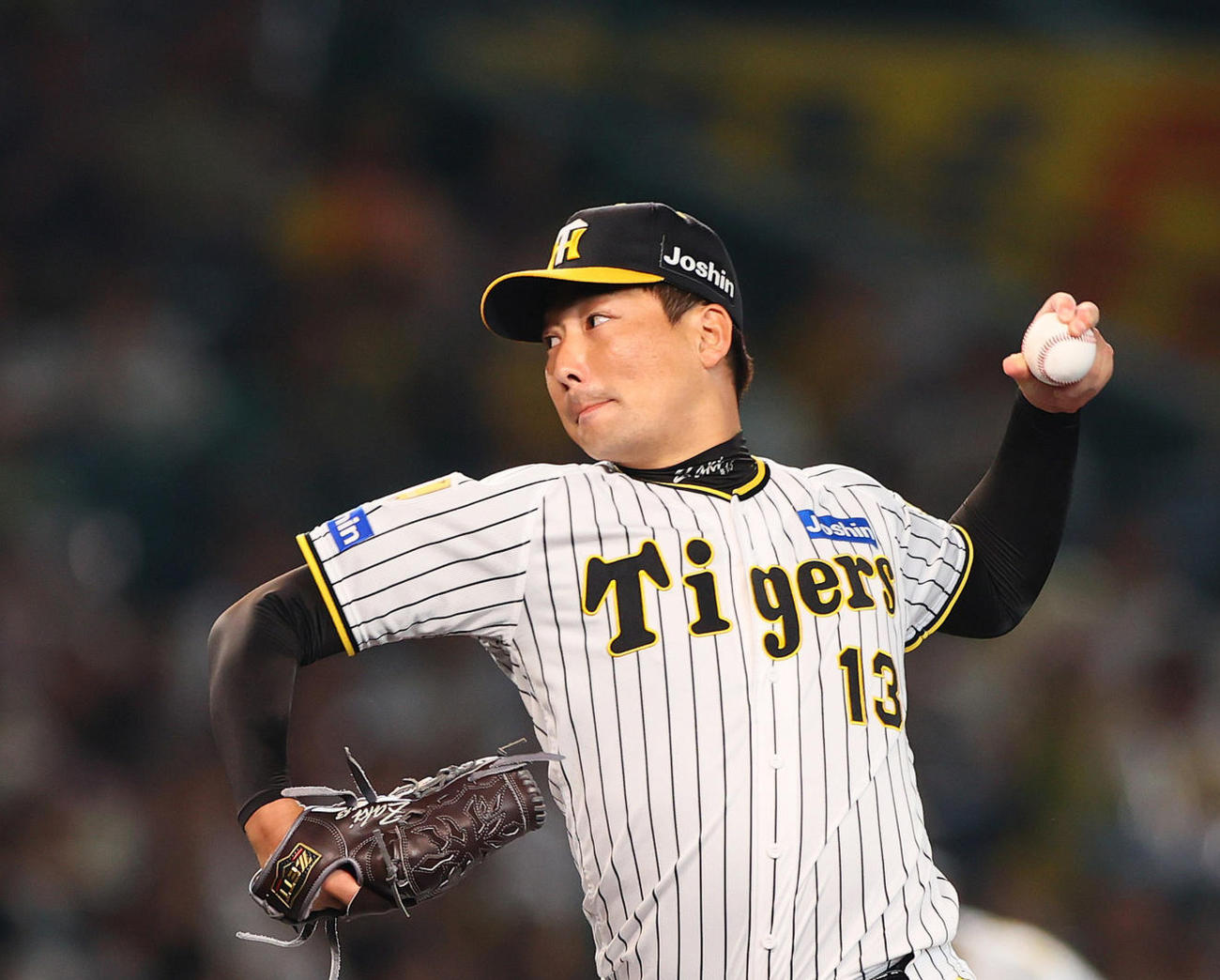 阪神岩崎優（2024年7月撮影）