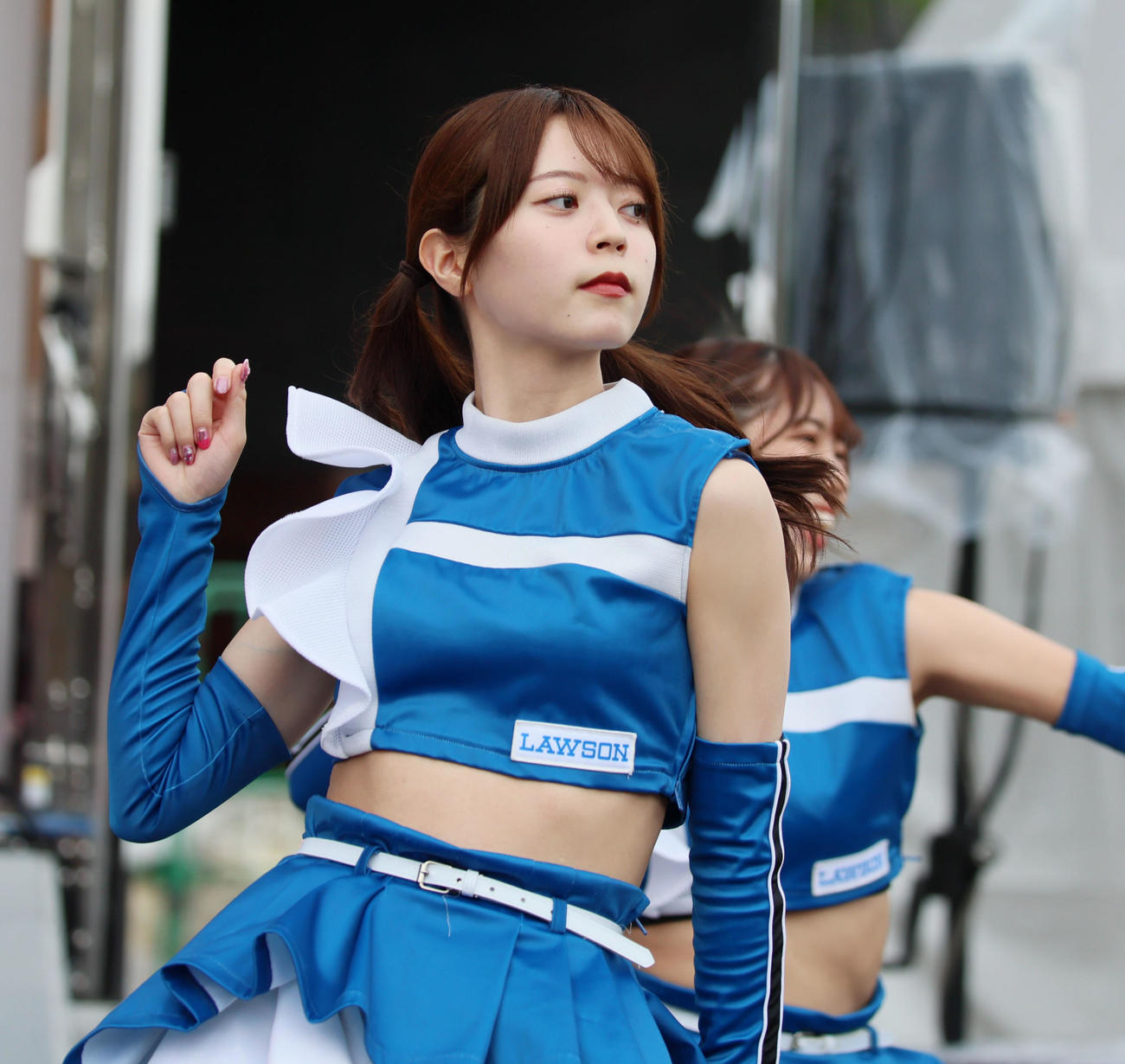 全パ対全セ　チアリーダーステージではファイターズガールによるダンスで盛り上がった（撮影・加藤哉）