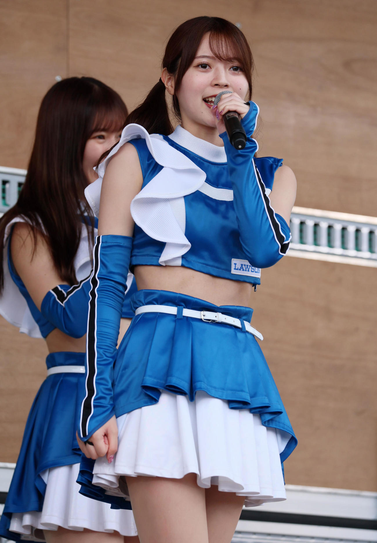全パ対全セ　チアリーダーステージではファイターズガールによるダンスで盛り上がった（撮影・加藤哉）