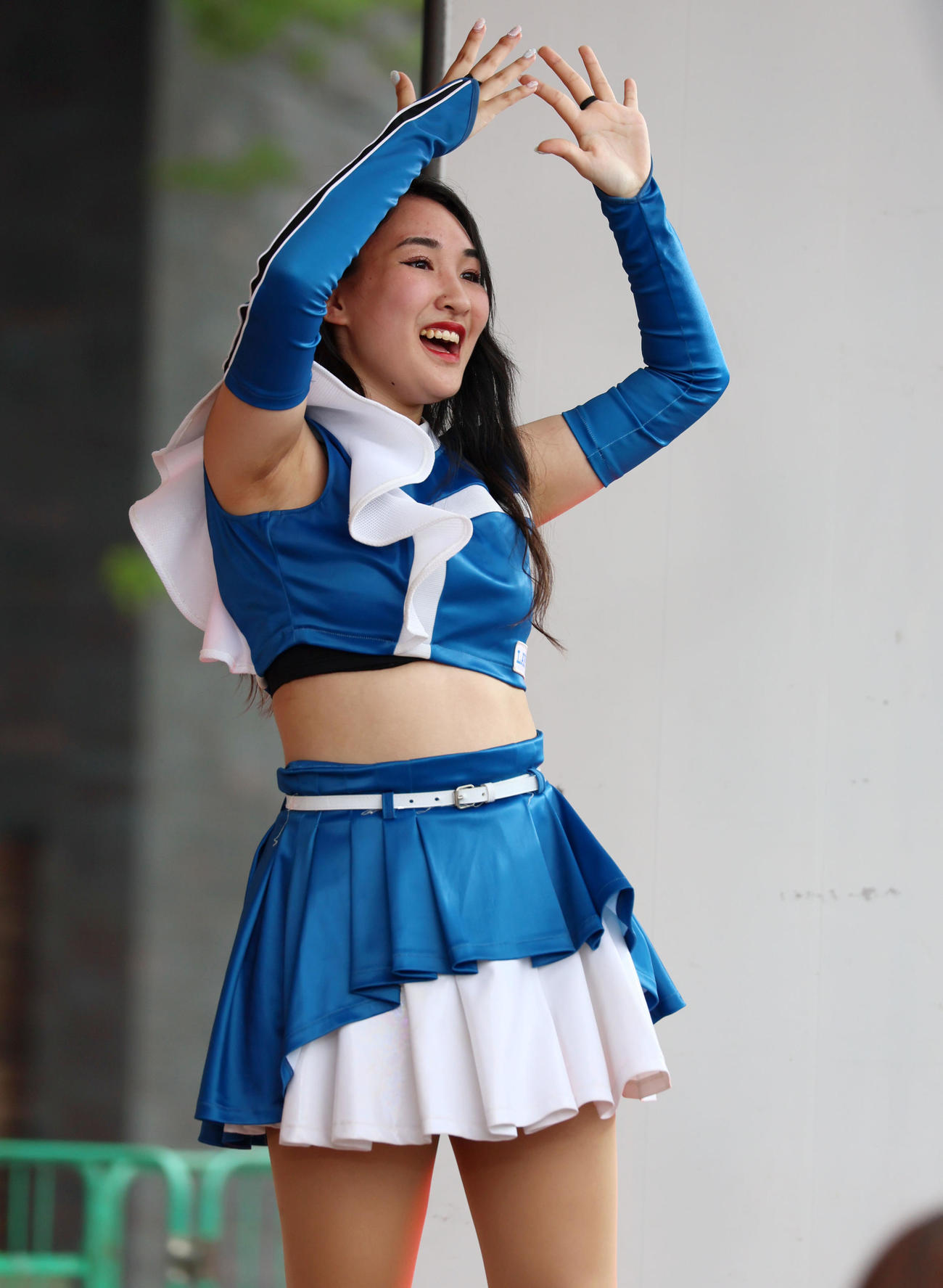 全パ対全セ　チアリーダーステージではファイターズガールによるダンスで盛り上がった（撮影・加藤哉）