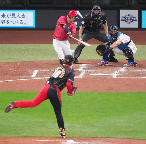オールスター】全セ小園海斗「いろんな選手の道具見られた」2年ぶり