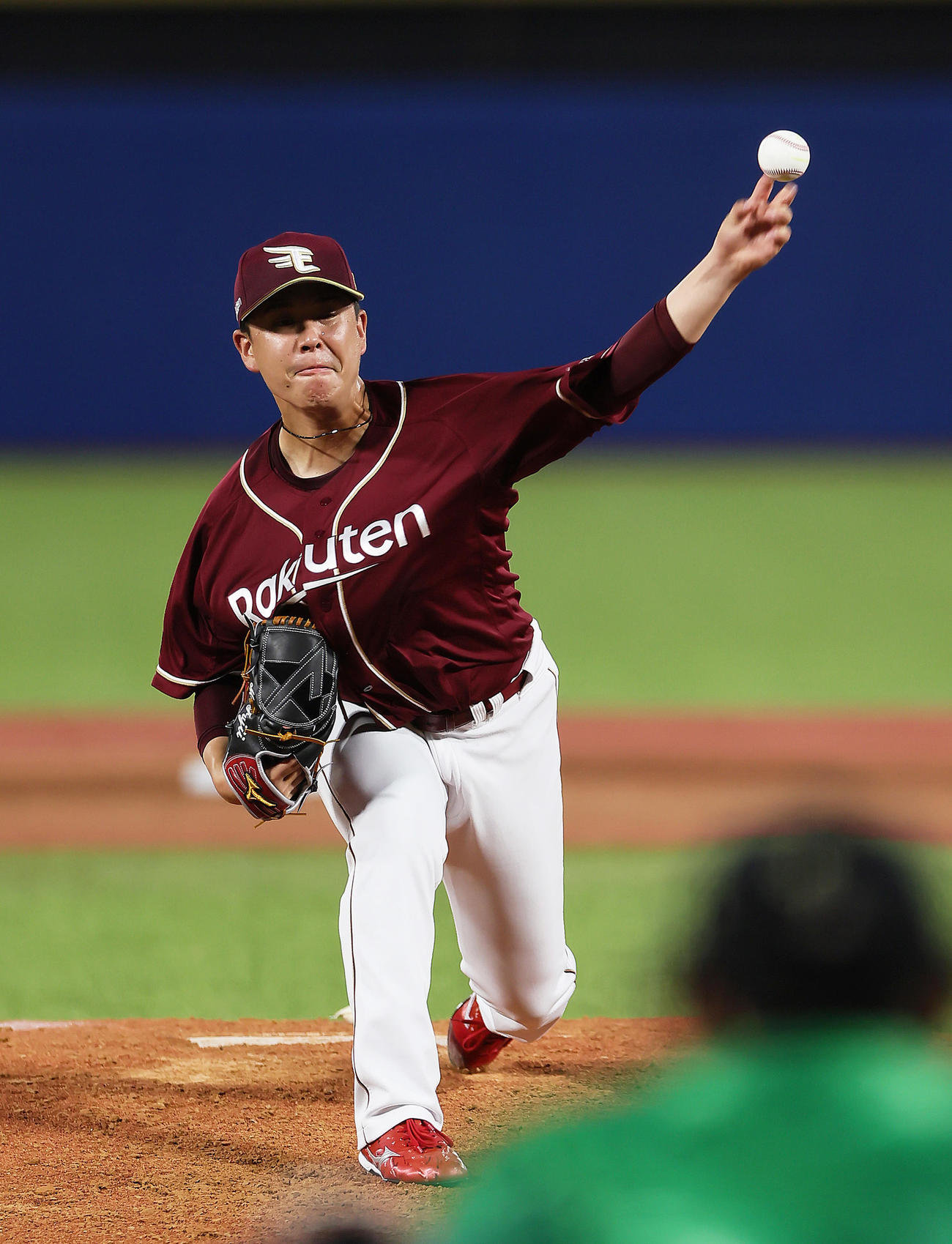 全セ対全パ　2回から登板した全パ藤井（撮影・足立雅史）