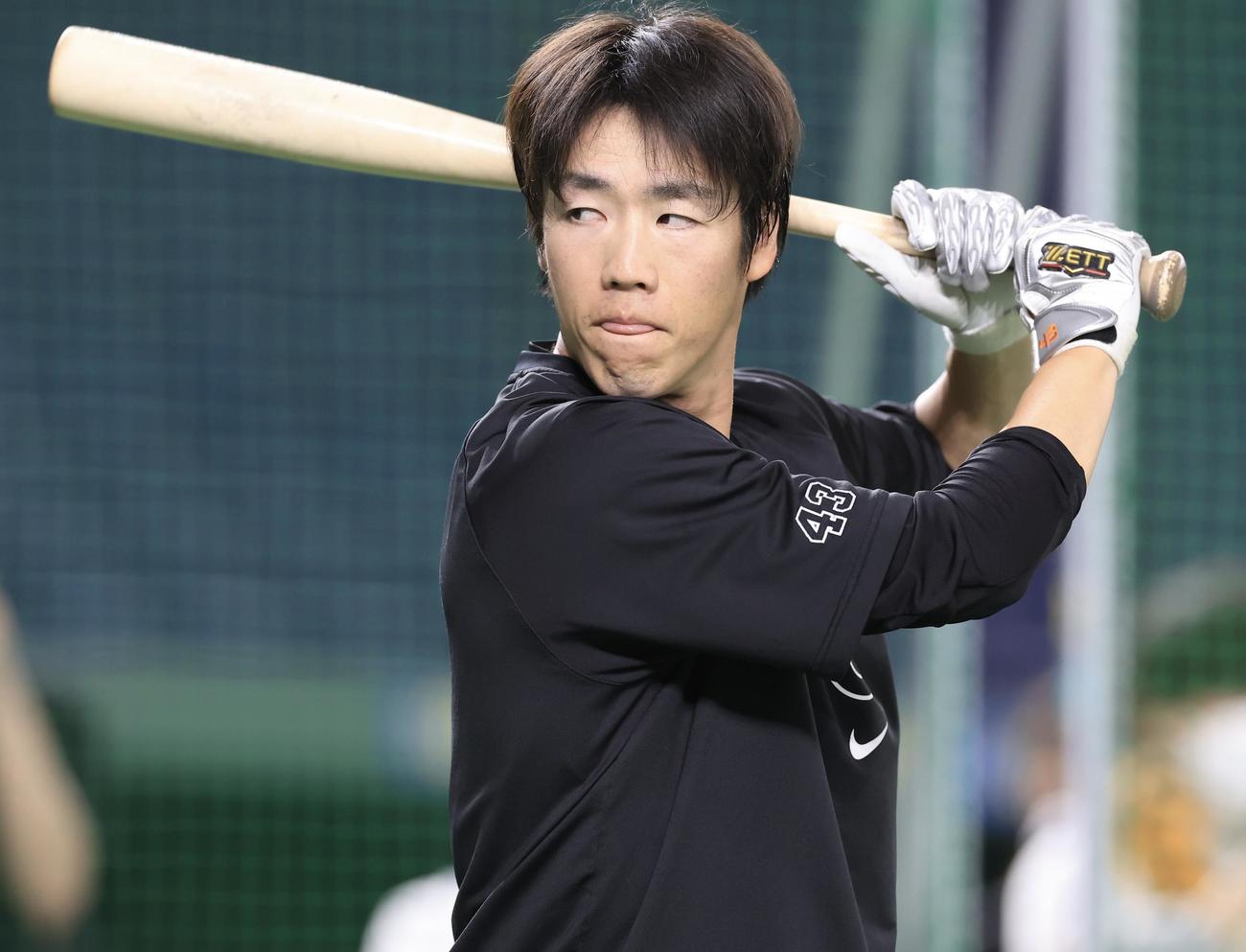 巨人重信慎之介（2024年5月撮影）