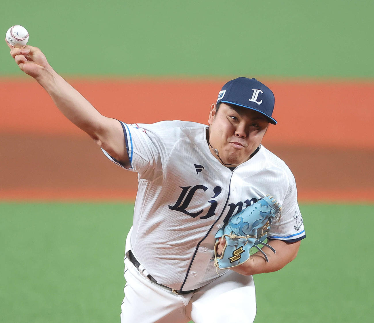 西武平良海馬（2024年4月撮影）