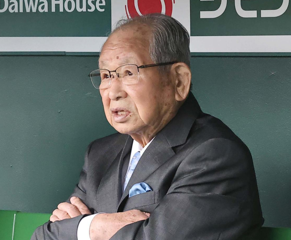 吉田義男氏（2024年4月撮影）