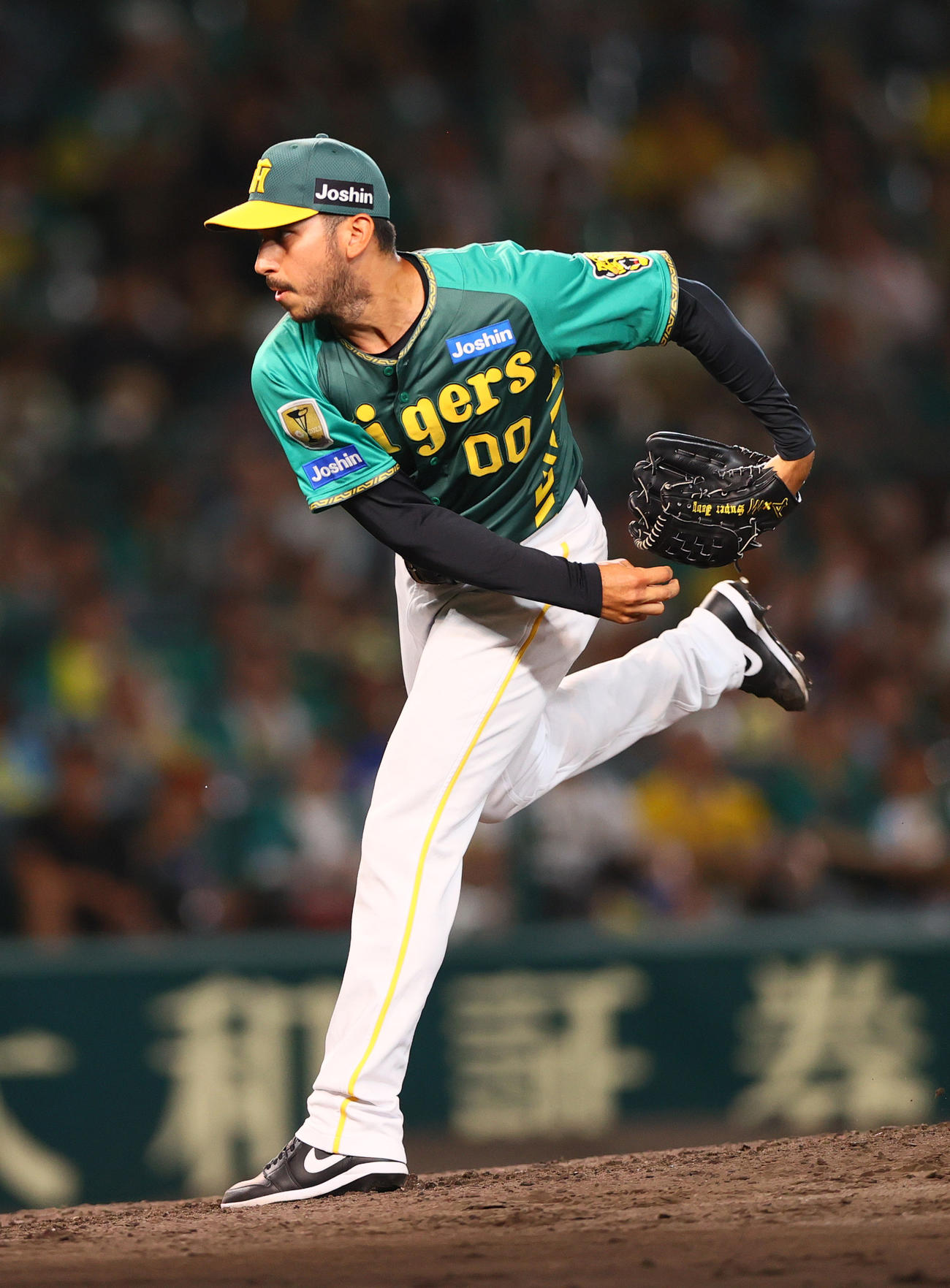 阪神対中日　9回表に登板する阪神ゲラ（撮影・上山淳一）