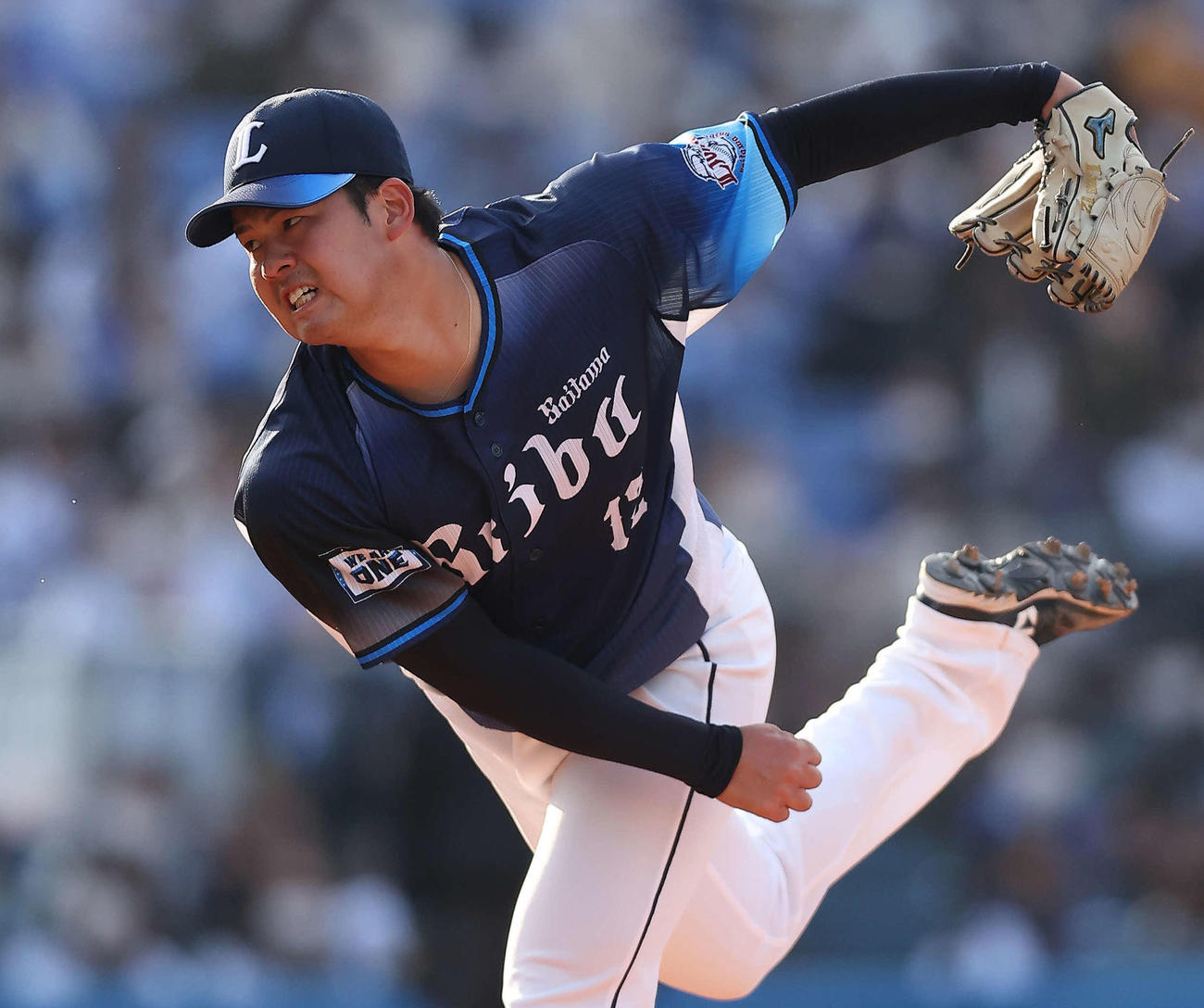 西武渡辺勇太朗（2023年3月4日撮影）