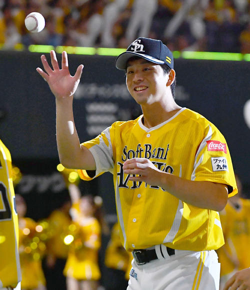 ソフトバンク】大関友久6勝目「打線に感謝」「次は長いイニング投げ