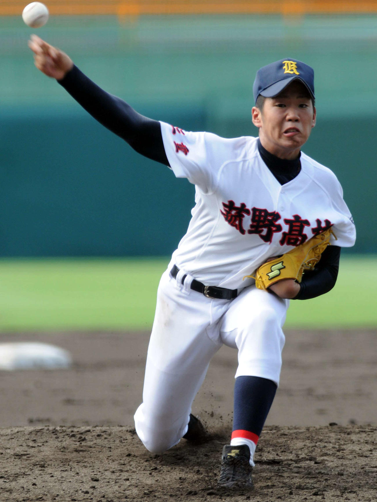 菰野時代の西勇（2008年8月8日撮影）