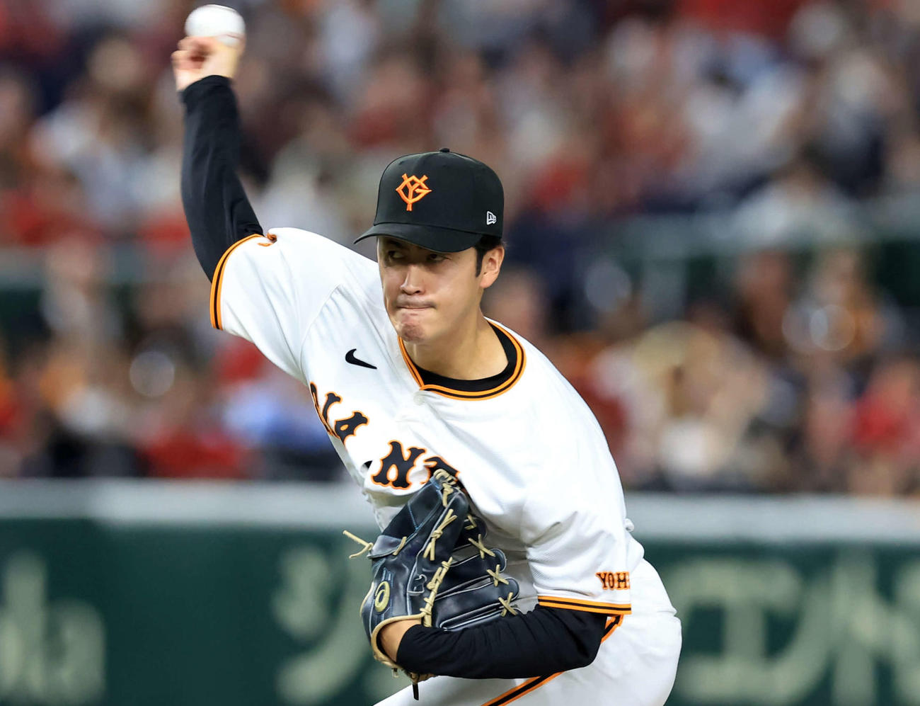 巨人西舘勇陽（2024年6月28日撮影）
