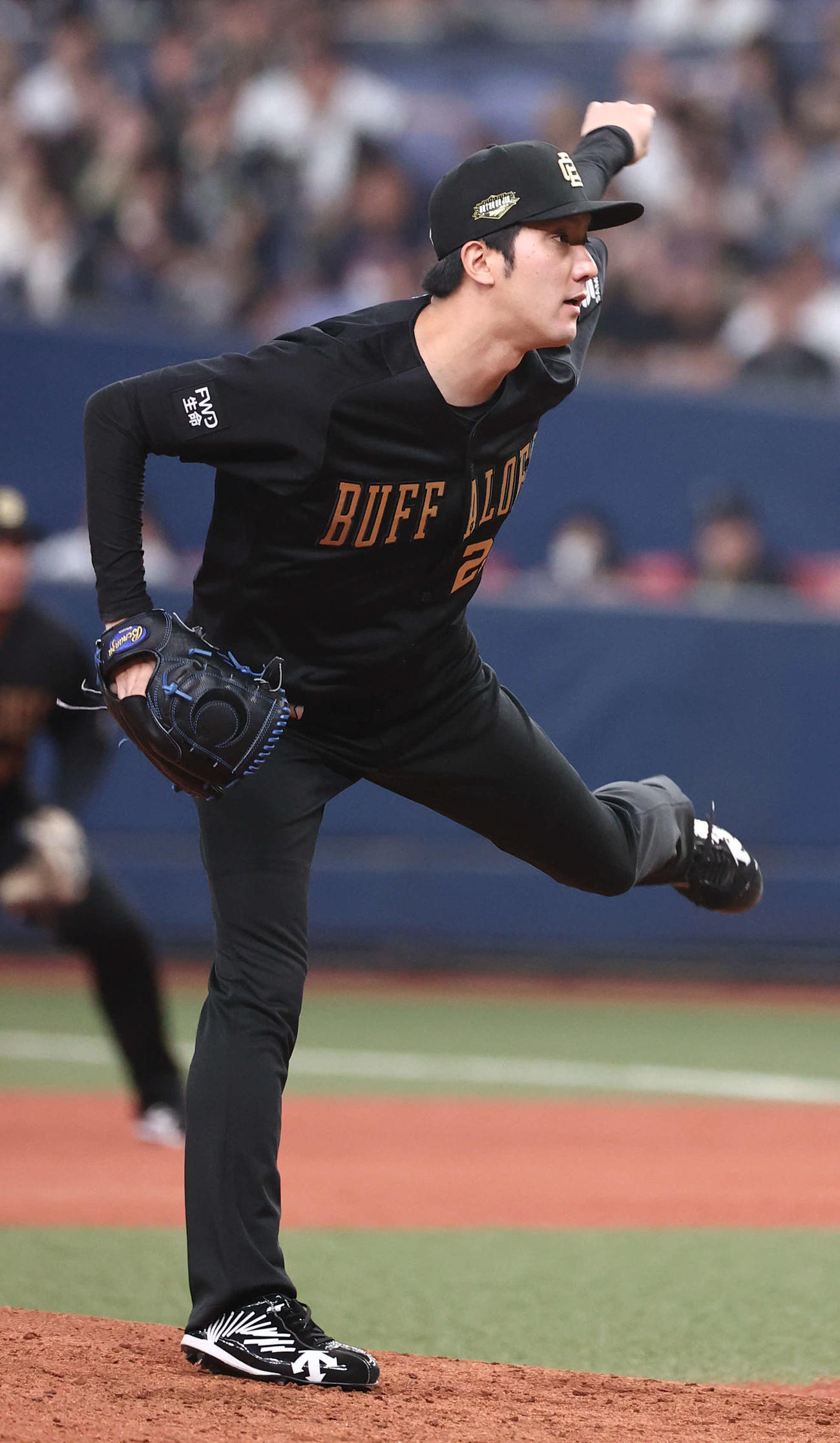 オリックス対ロッテ　オリックス先発の田嶋（撮影・西尾就之）