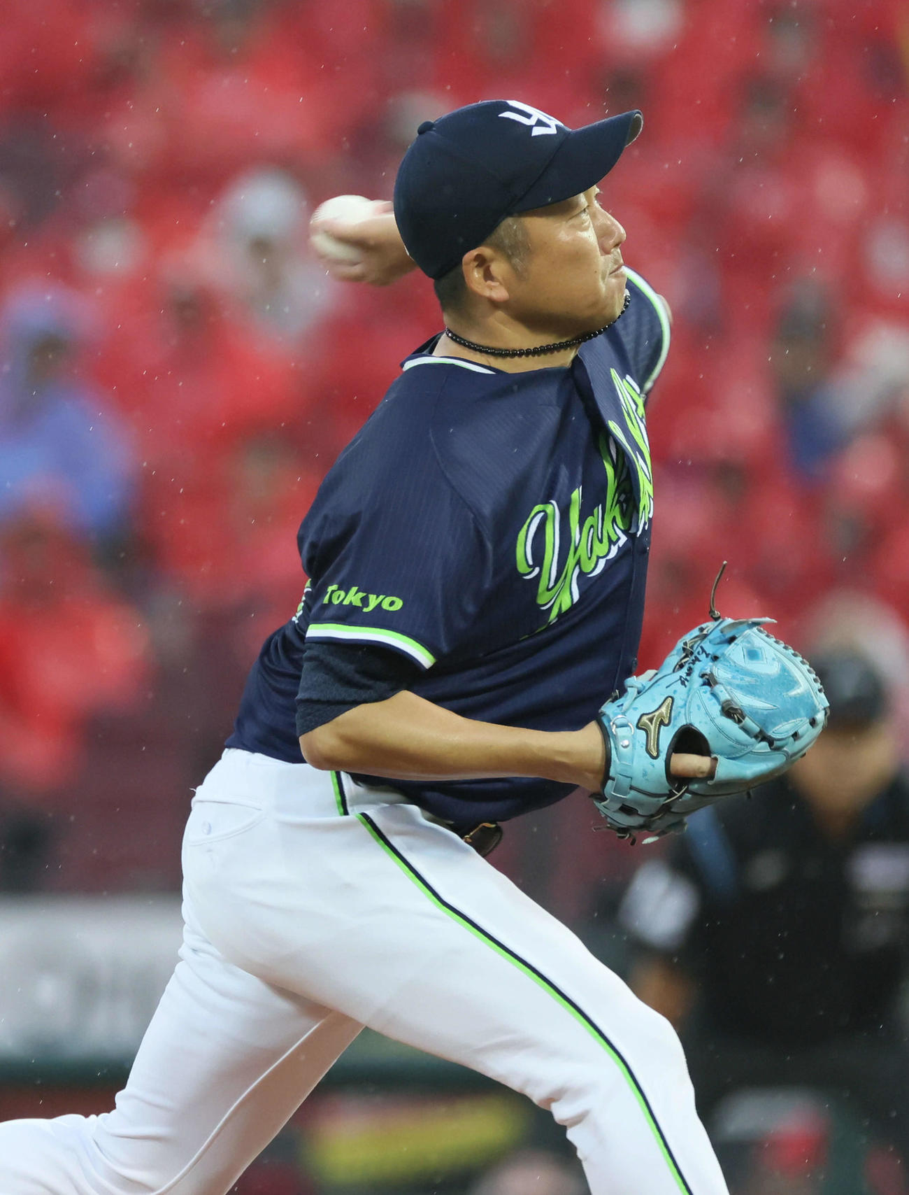 ヤクルト石川雅規（2024年6月27日撮影）