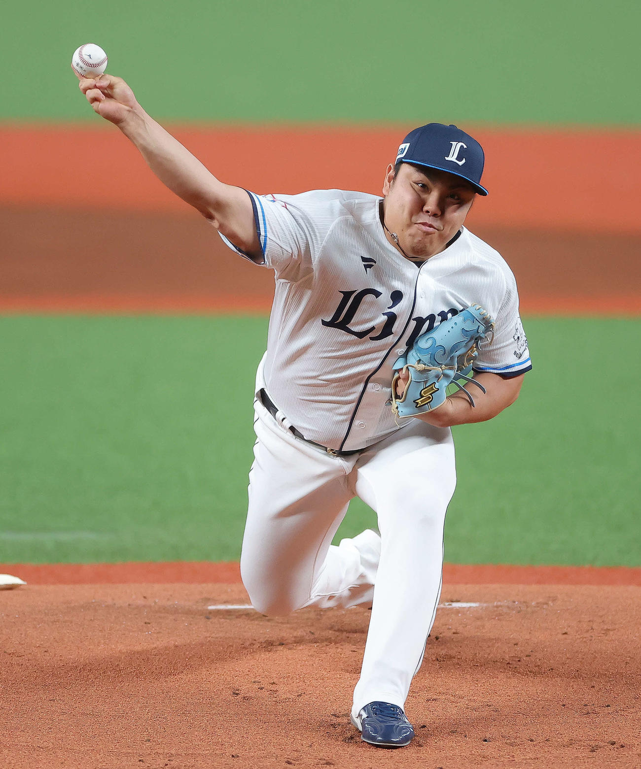 西武平良海馬（2024年4月撮影）