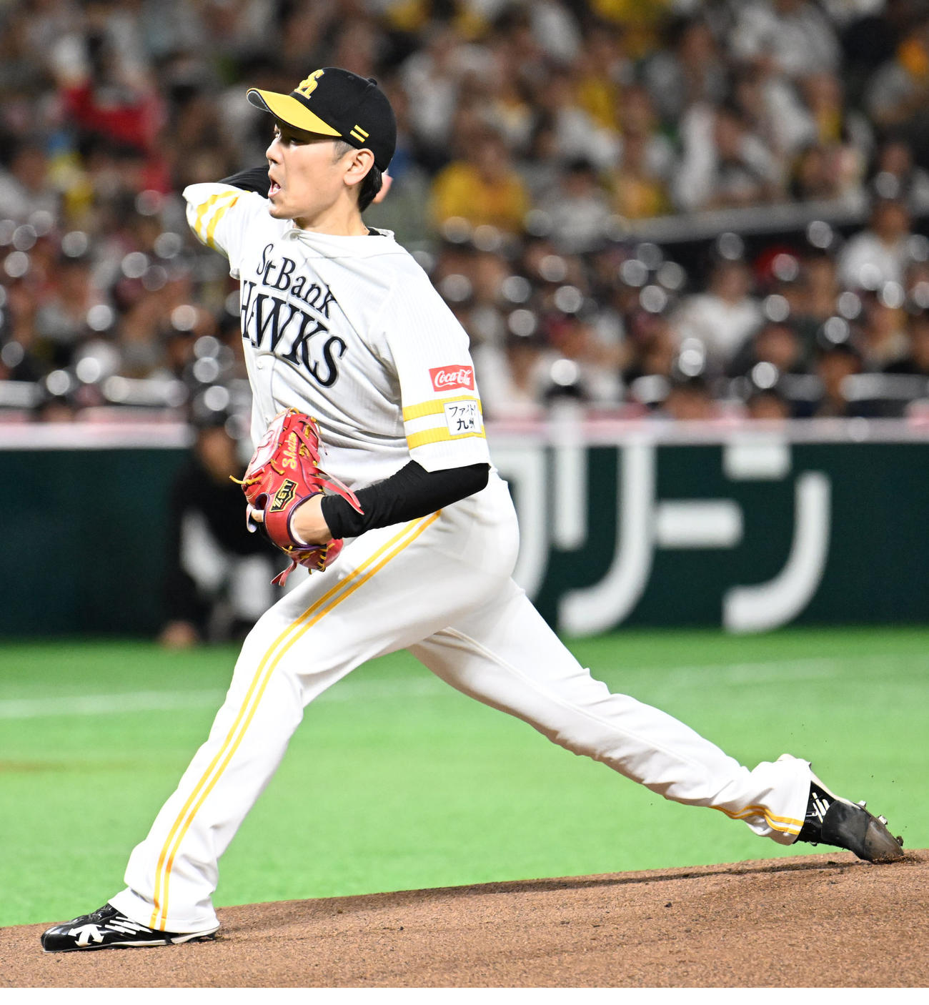 ソフトバンク石川柊太（2024年6月撮影）