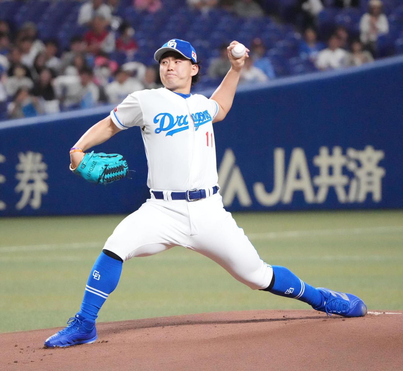 中日小笠原慎之介（2024年5月撮影）