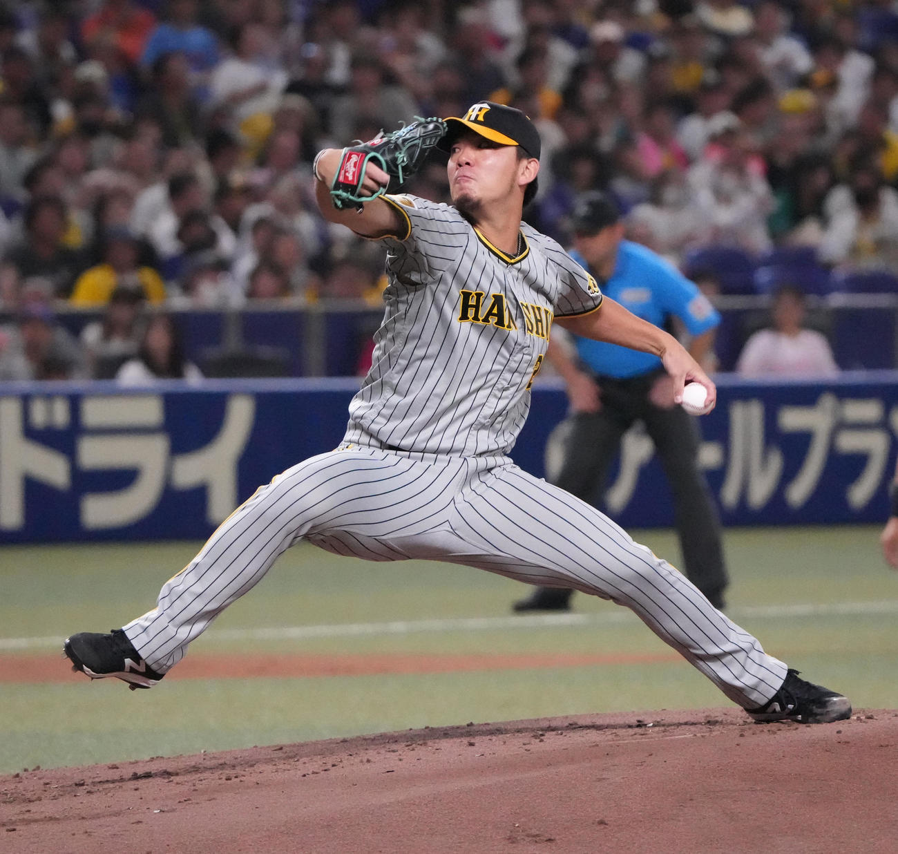 阪神伊藤将司（2024年7月13日撮影）