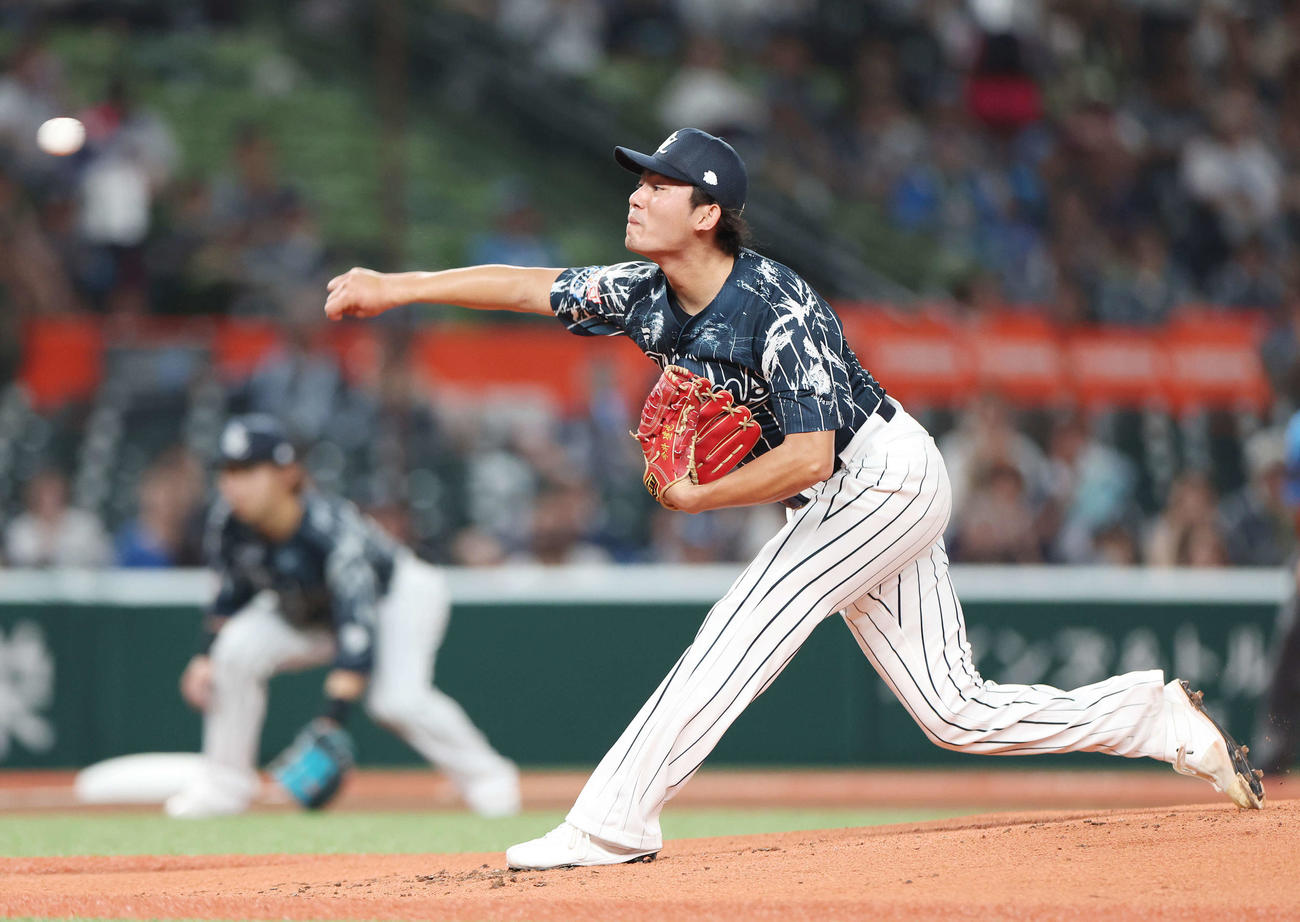 西武今井達也（2024年8月2日撮影）