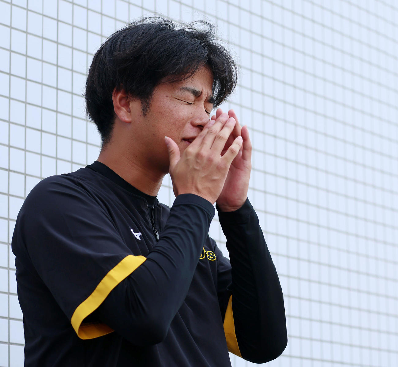 支配下契約となった高橋遥人は会見で心境などを語った高橋遥人（2024年7月20日撮影）