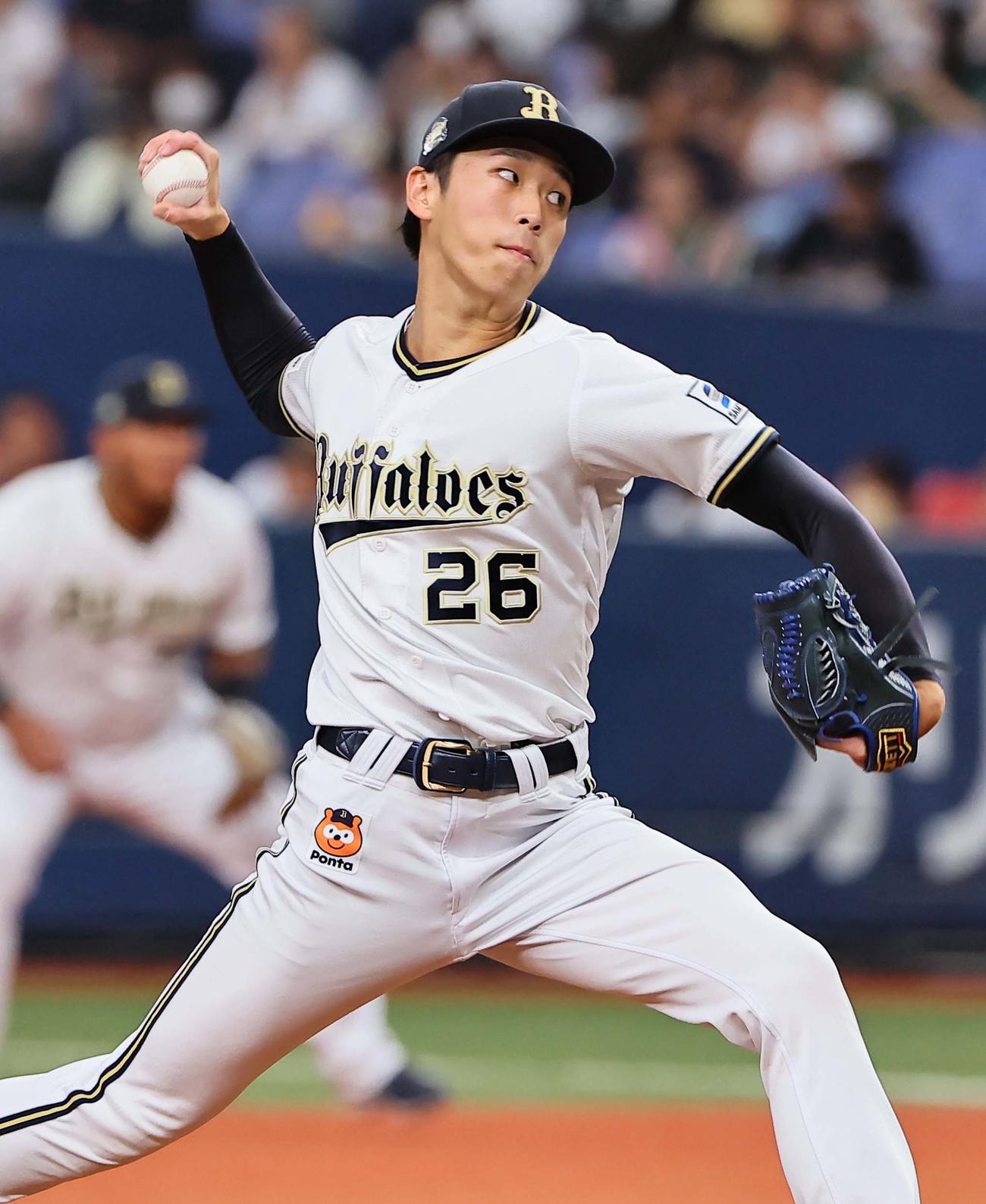 オリックス斎藤響介（2023年9月26日撮影）