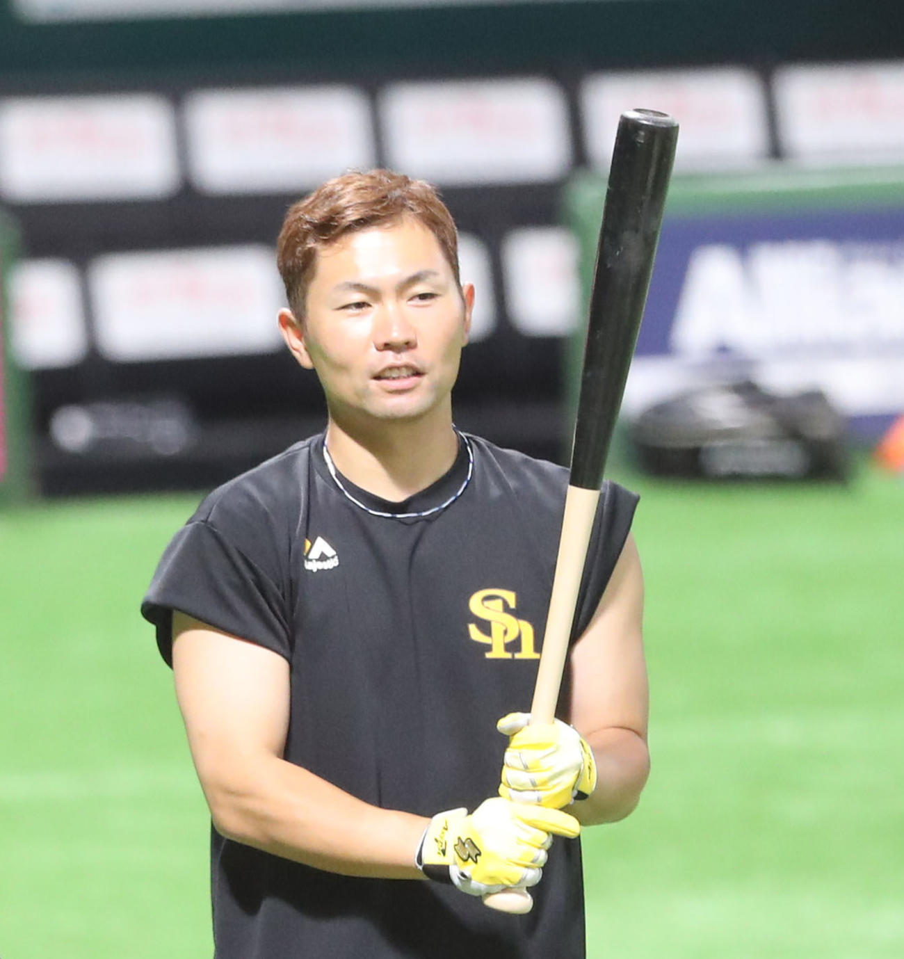 中村晃（2024年7月17日撮影）