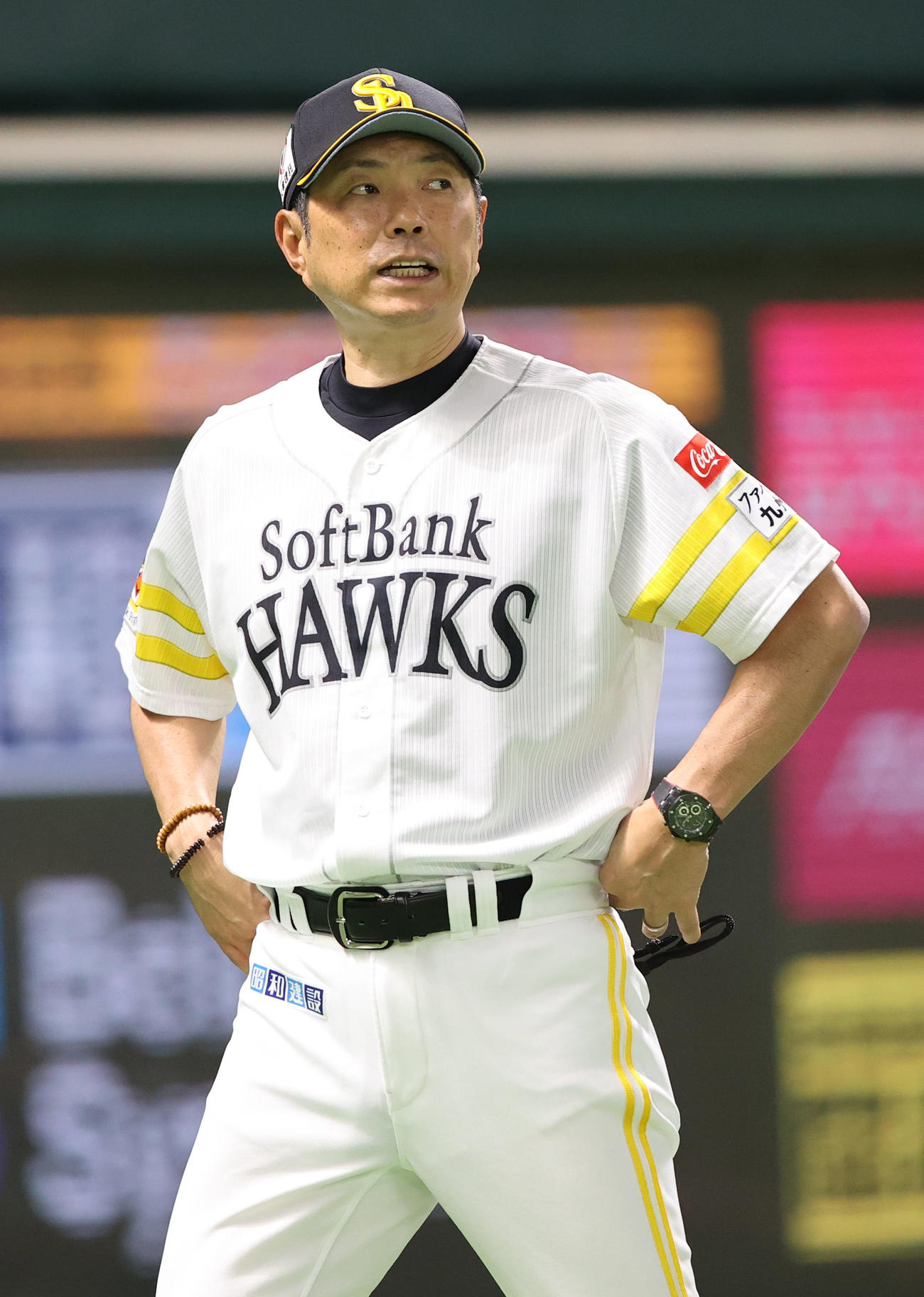 ソフトバンク小久保裕紀監督（2024年8月10日撮影）